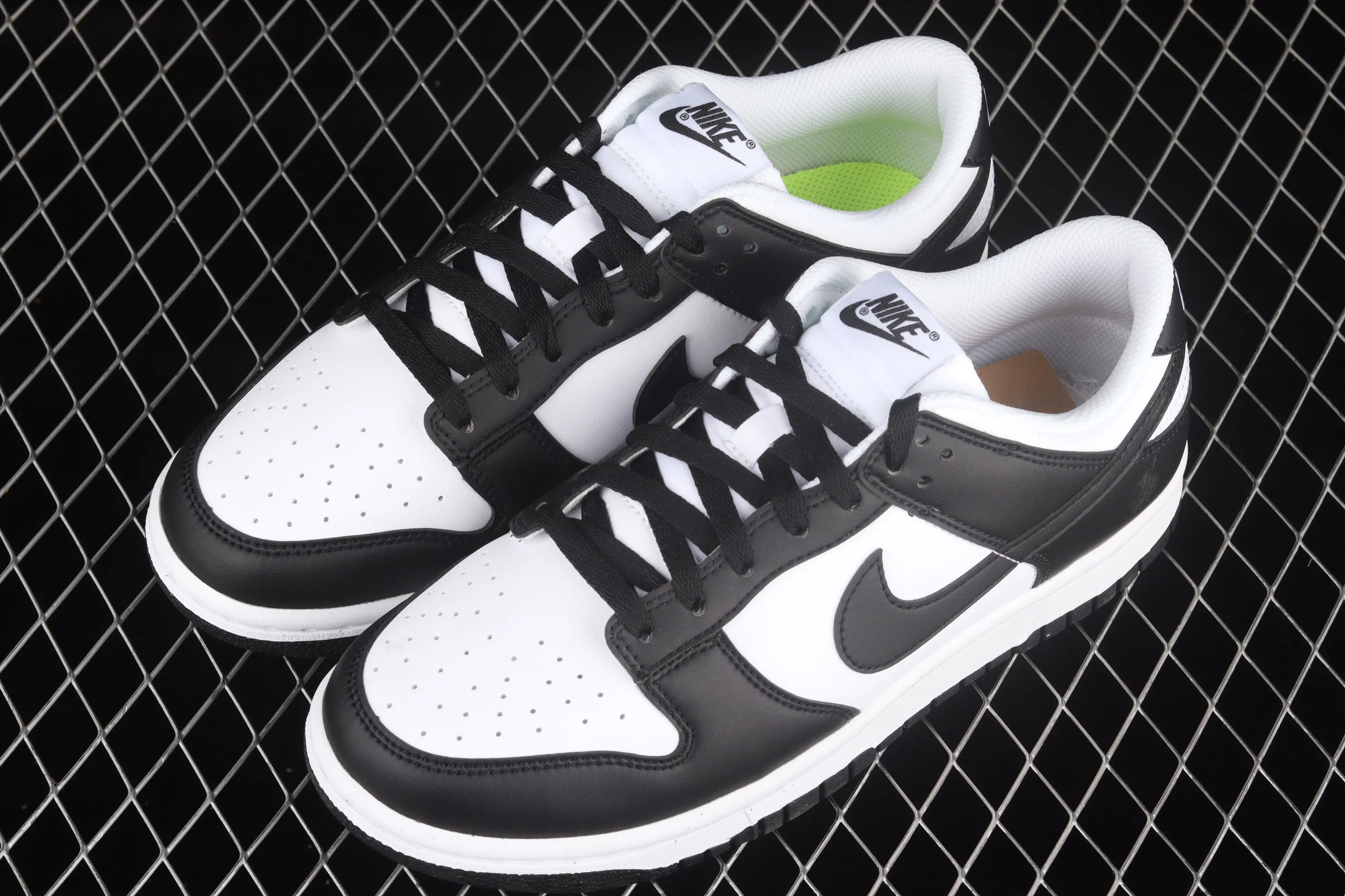 All categories Nk SB Dunk series Nk SB Dunk Low low-top sneakers Nk Dunk Low Next Nature "White/Black" new environmentally friendly series black and white Panda 2.0 casual skate shoes DD1873-102